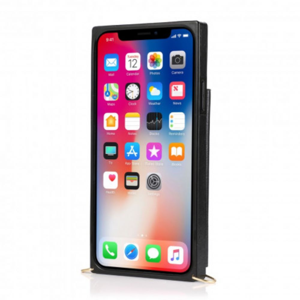 Hülle Für iPhone 11 Pro Multifunktional Mit Verstellbarem Riemen
