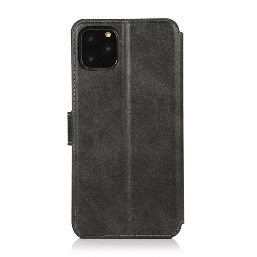Lederhüllen Für iPhone 11 Pro Geldbörse Geldbörse Aus Kunstleder