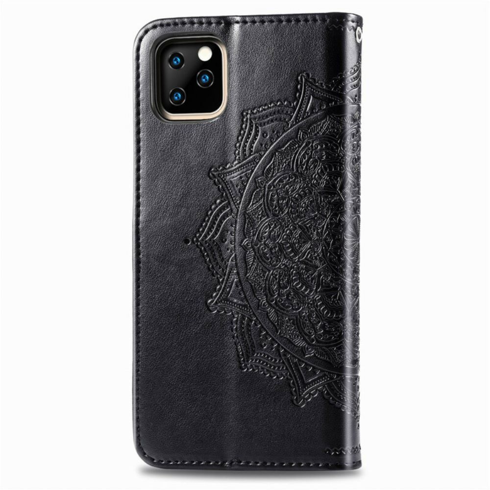 Lederhüllen Für iPhone 11 Pro Mandala Aus Dem Mittelalter