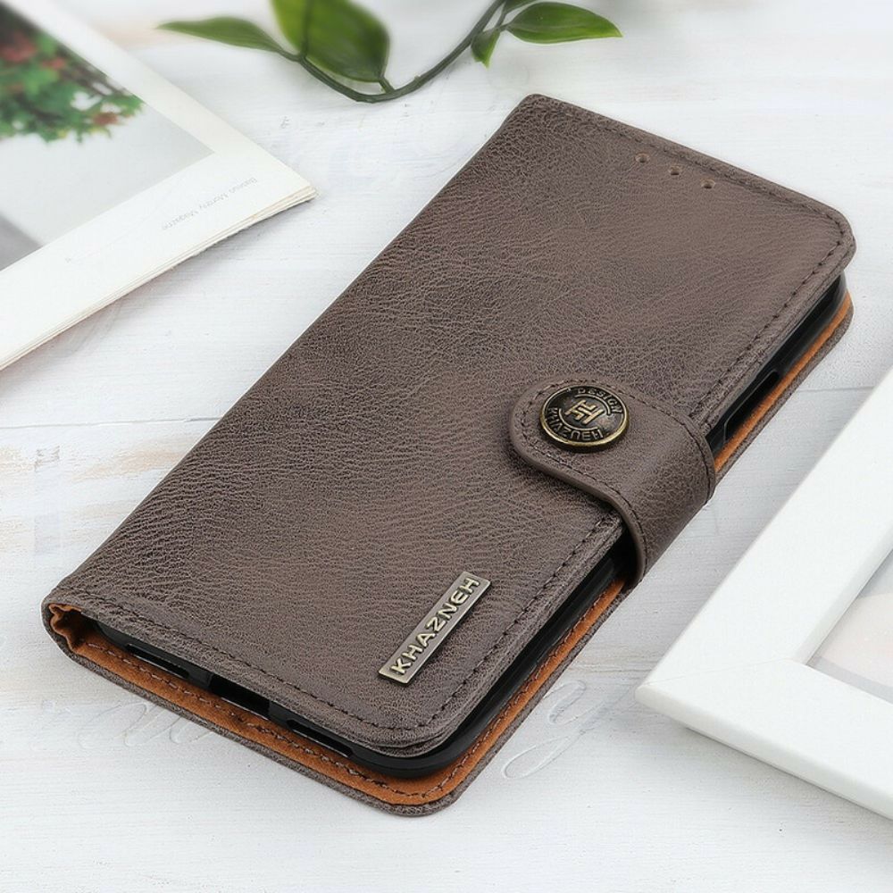 Flip Case Für OnePlus 8T Kunstleder Khazneh