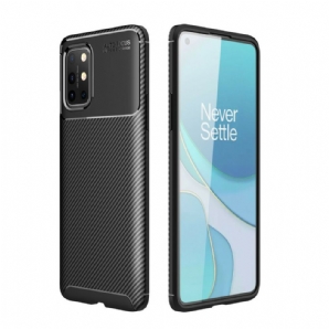 Handyhülle Für OnePlus 8T Flexible Kohlefaserstruktur