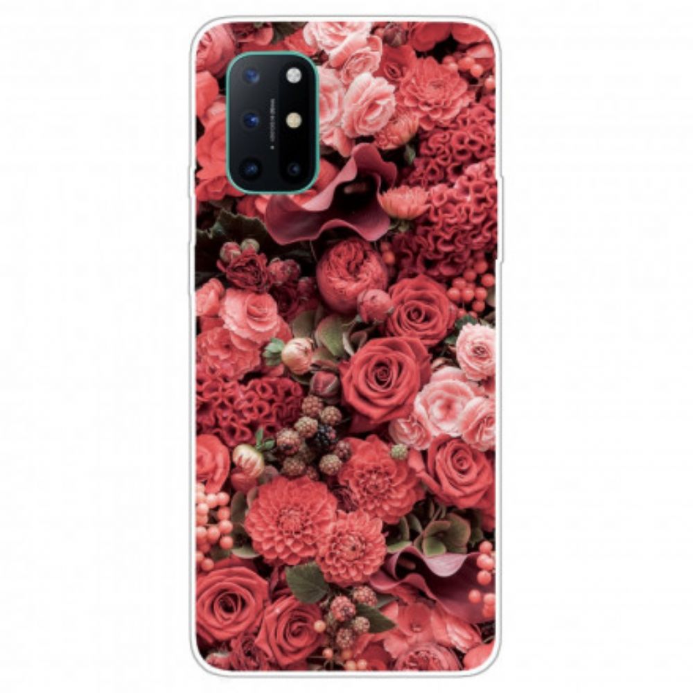 Handyhülle Für OnePlus 8T Intensive Blüten