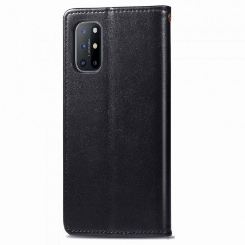 Lederhüllen Für OnePlus 8T Kunstleder Und Vintage-verschluss