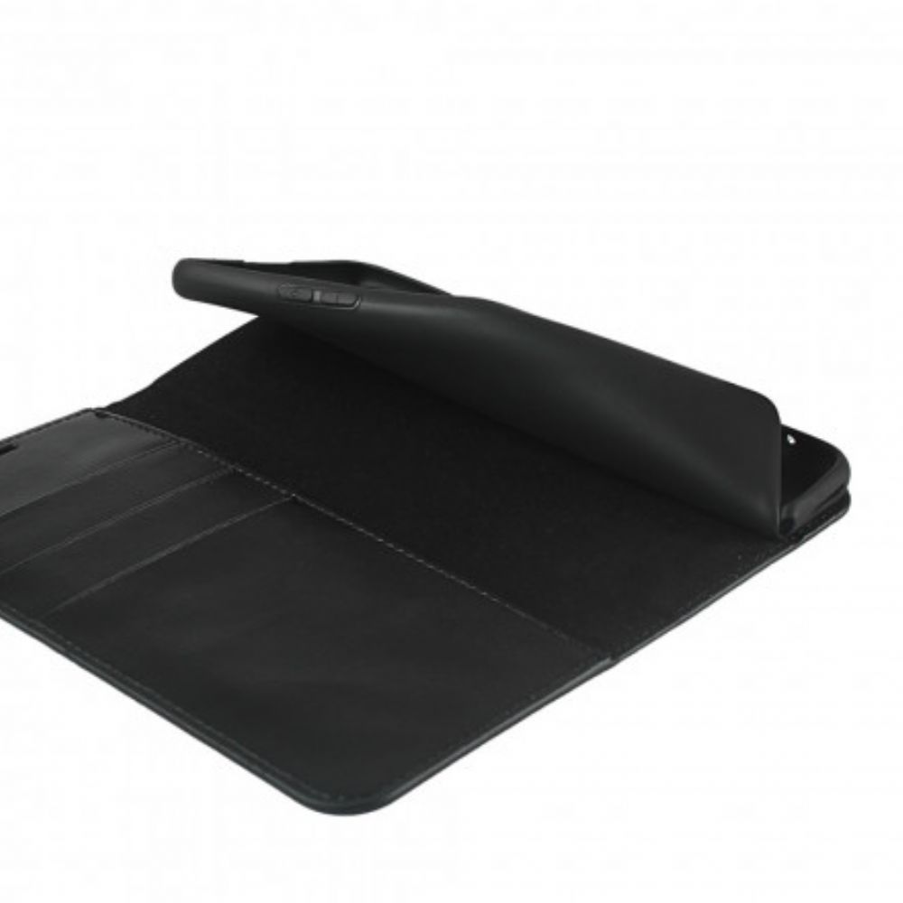 Schutzhülle Für OnePlus 8T Flip Case Echtes Leder