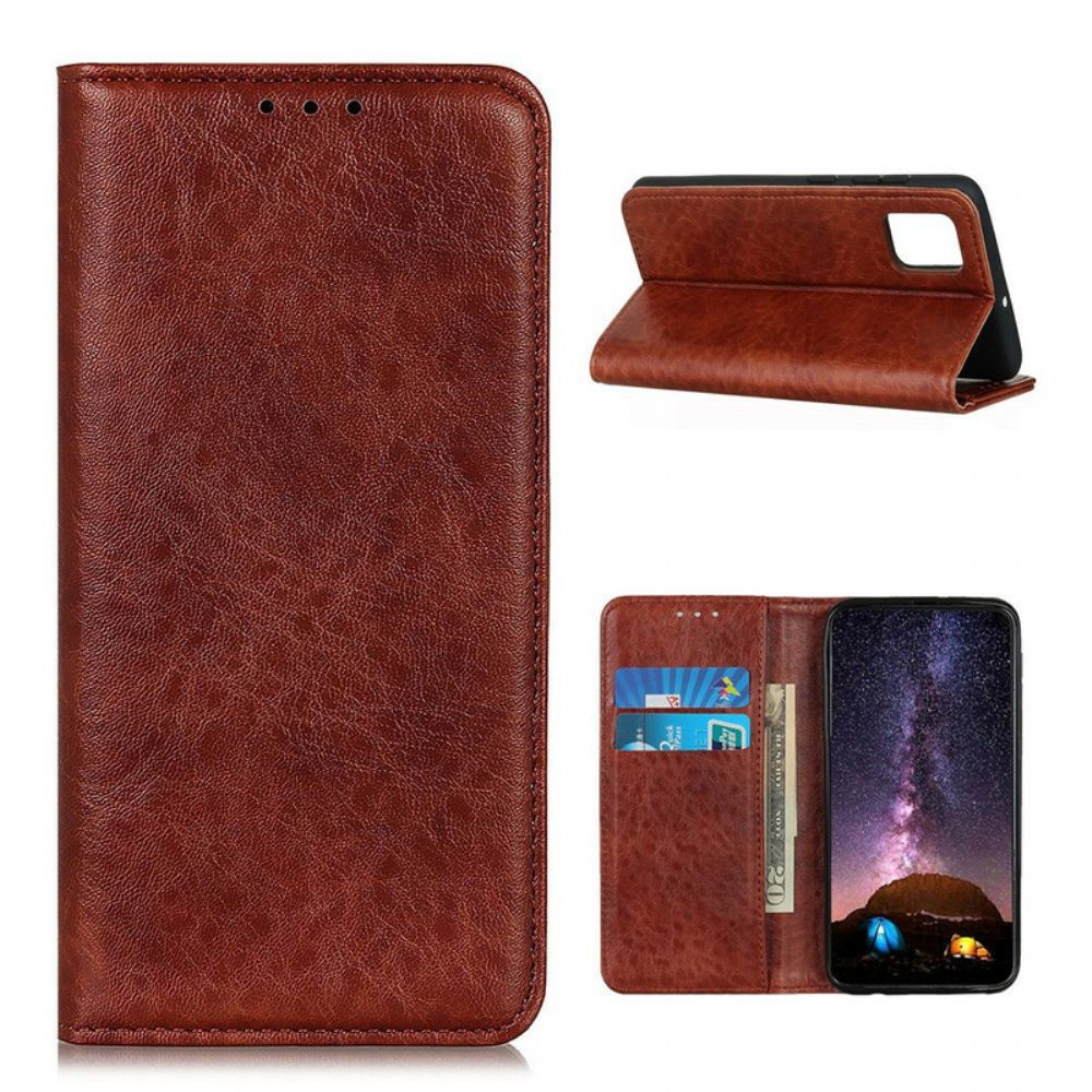 Schutzhülle Für OnePlus 8T Flip Case Elegance Litschi-spaltleder
