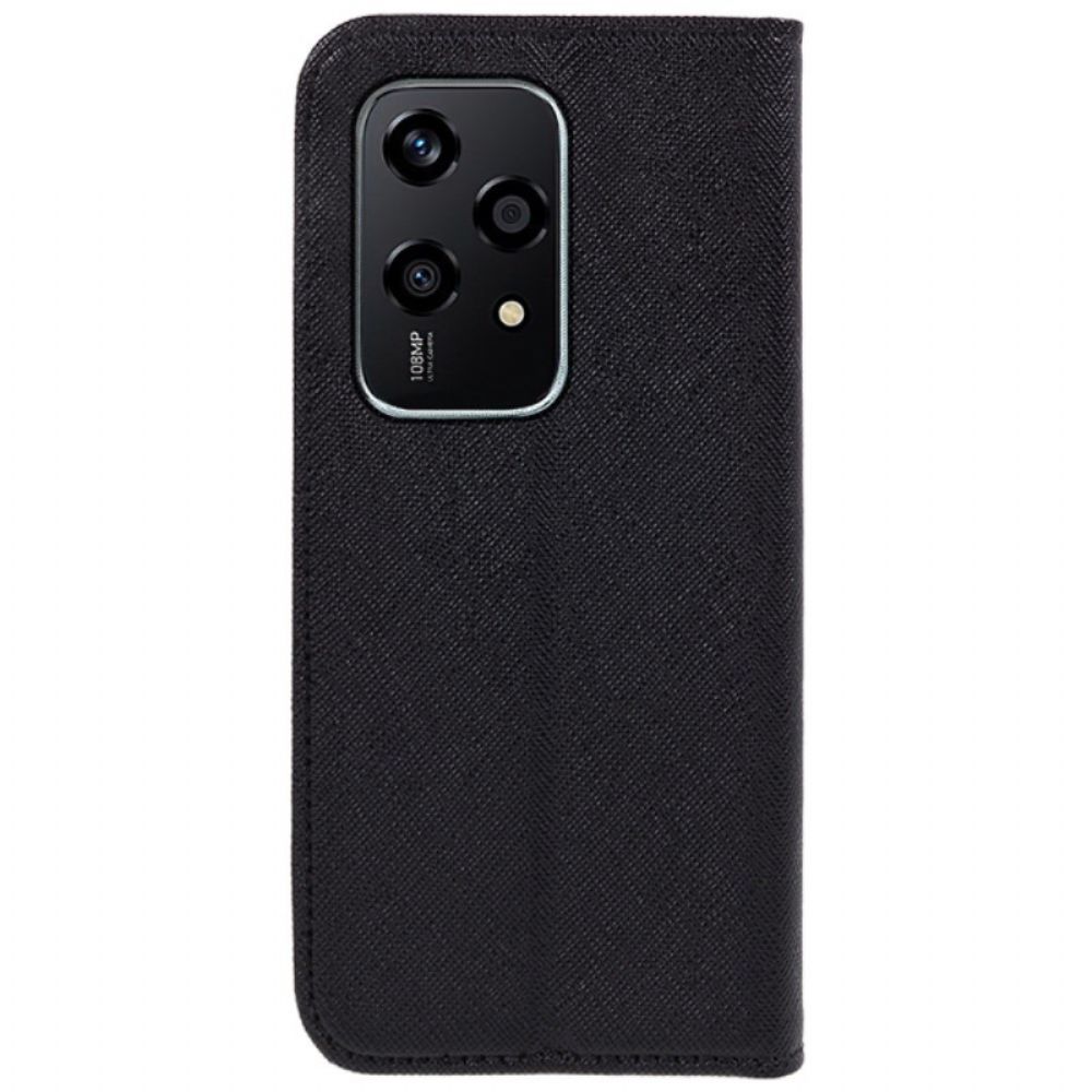 Flip Case Honor 200 Lite Kreuztextur