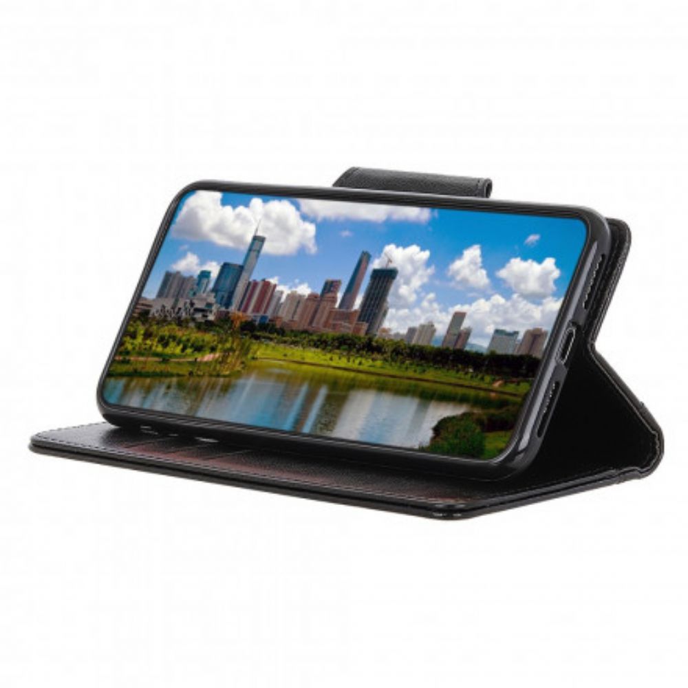 Flip Case Für Sony Xperia 10 III Kunstlederverschluss Eleganz