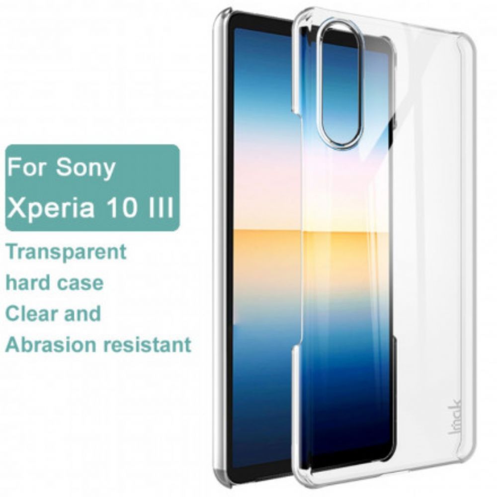 Hülle Für Sony Xperia 10 III Imak Klarer Kristall