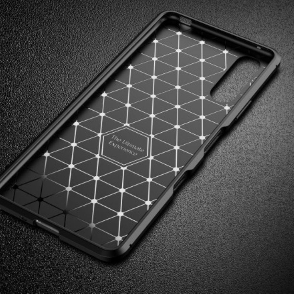 Hülle Für Sony Xperia 10 III Kohlefaserschlauch