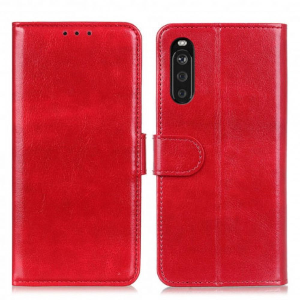Lederhüllen Für Sony Xperia 10 III Finesse Kunstleder