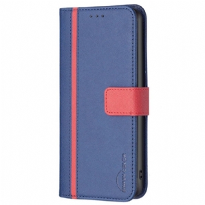 Flip Case Für Samsung Galaxy A13 Bicolor Binfen Farbe