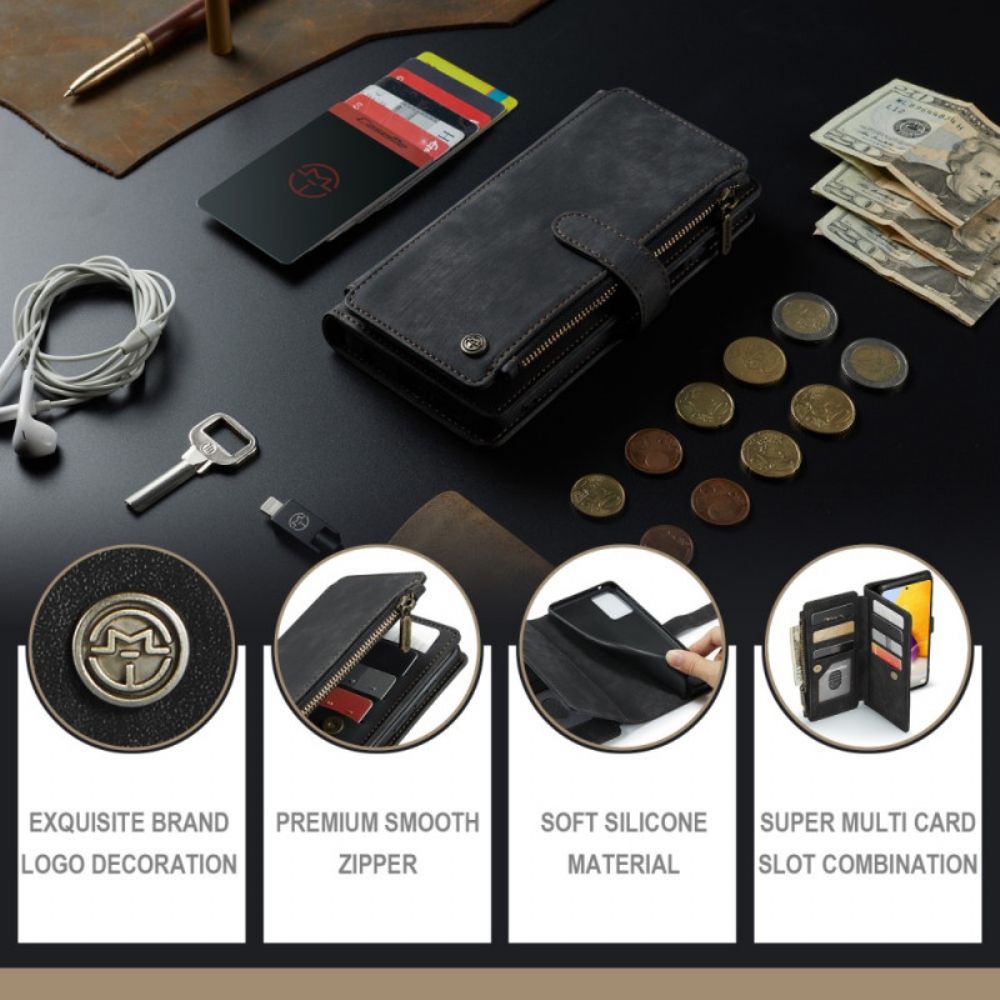 Flip Case Für Samsung Galaxy A13 Caseme-brieftasche