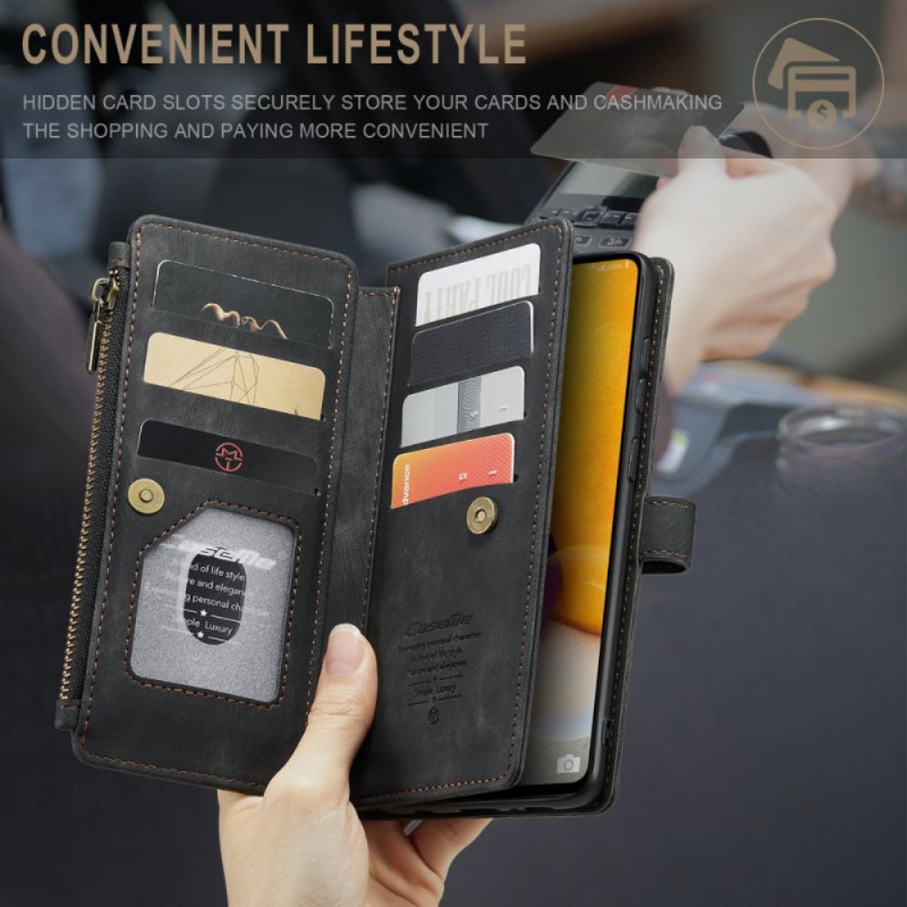 Flip Case Für Samsung Galaxy A13 Caseme-brieftasche