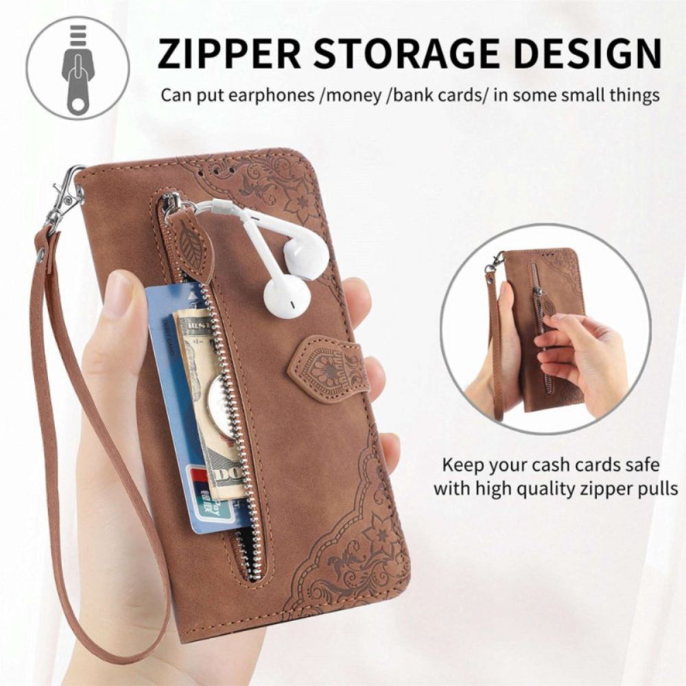Flip Case Für Samsung Galaxy A13 Optimierte Karteninhaber