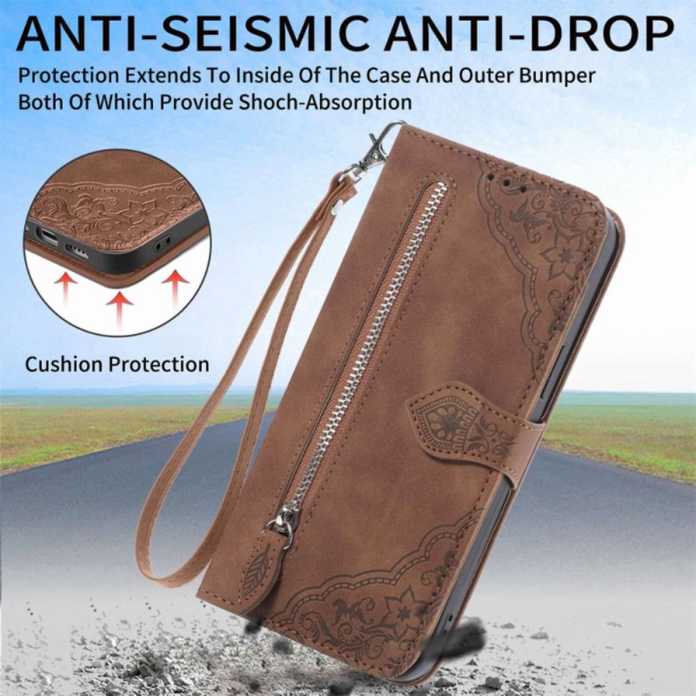 Flip Case Für Samsung Galaxy A13 Optimierte Karteninhaber