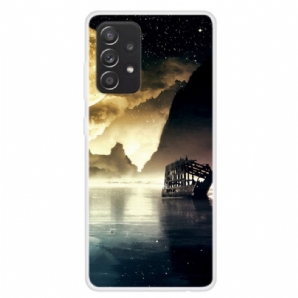 Handyhülle Für Samsung Galaxy A13 Vollmond