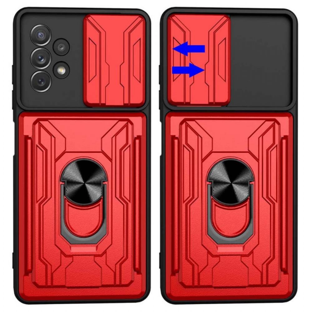 Hülle Für Samsung Galaxy A13 Kartenhalter Und Objektivabdeckung