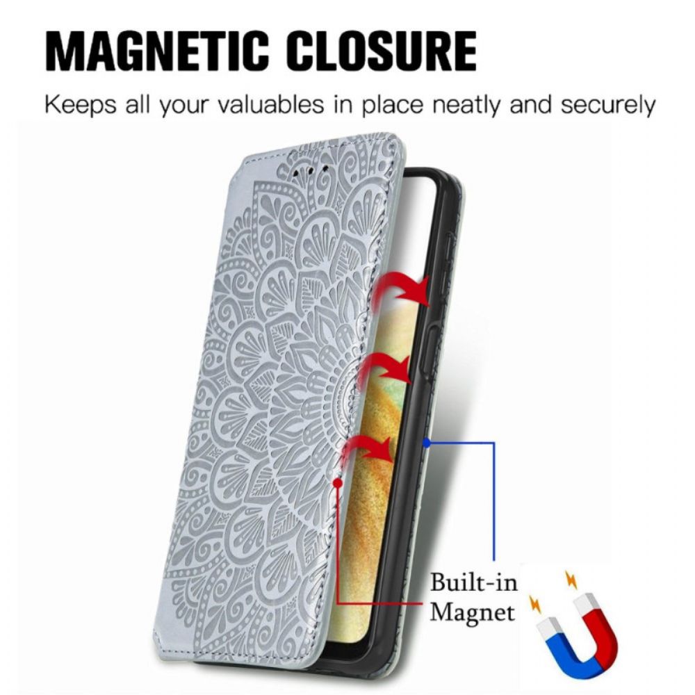 Schutzhülle Für Samsung Galaxy A13 Flip Case Mandalas