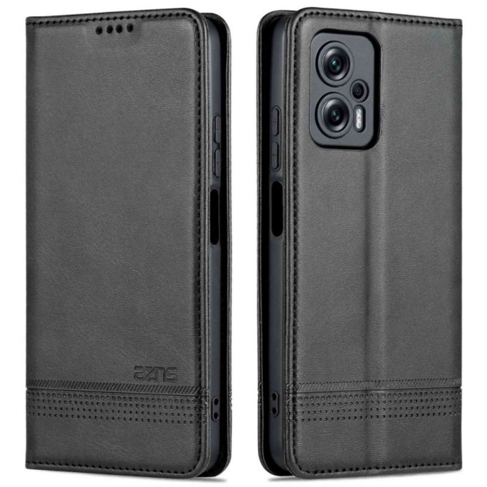 Schutzhülle Für Poco X4 GT Flip Case Azns Kunstledermarke