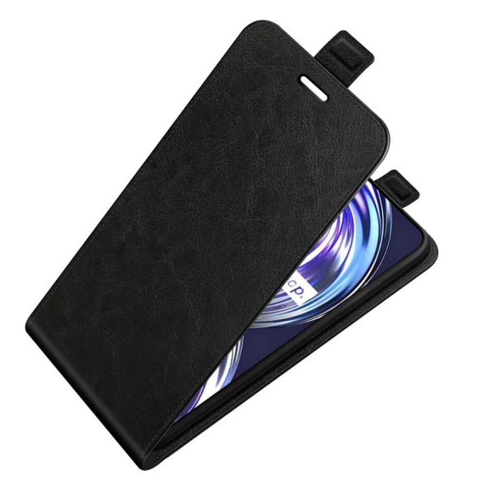 Lederhüllen Für Realme 8i Flip Case Retro-faltung