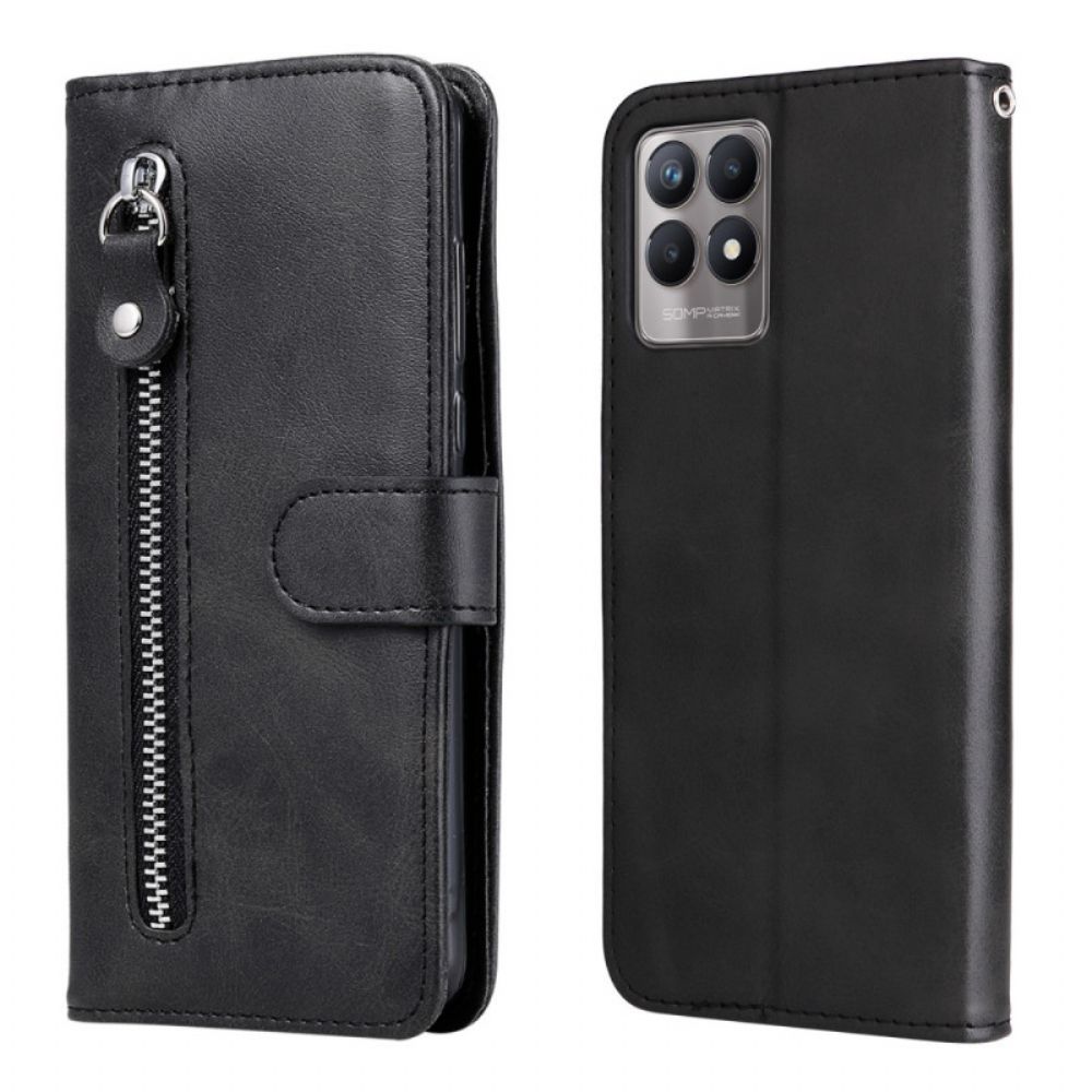 Lederhüllen Für Realme 8i Vintage Geldbörse