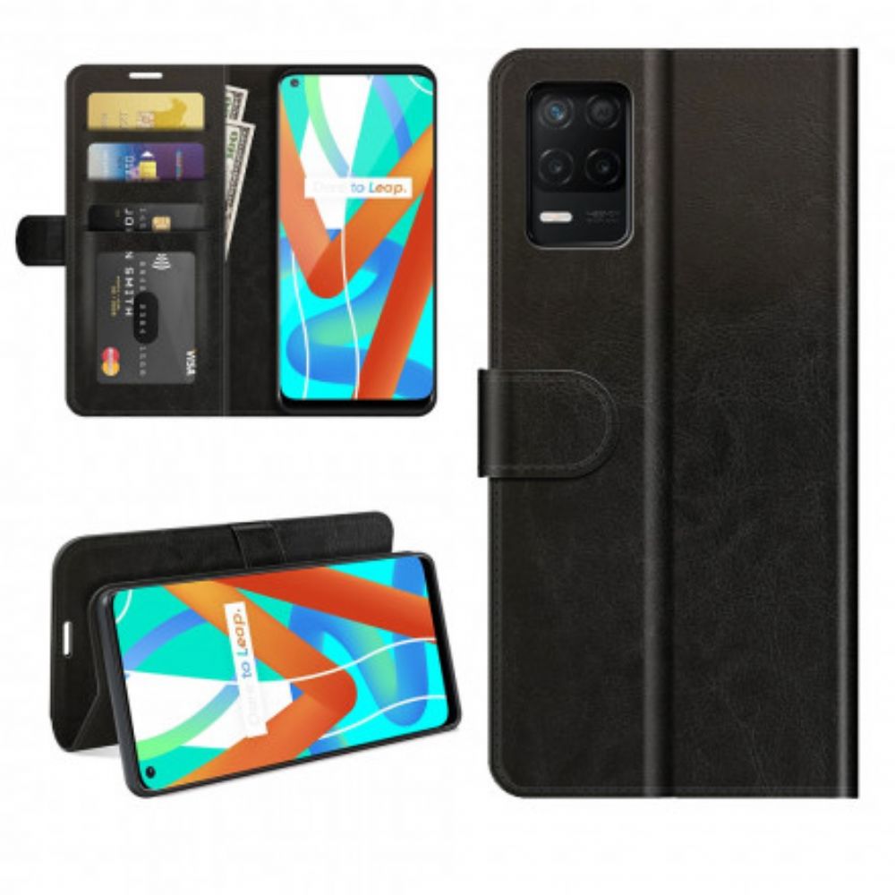 Flip Case Für Realme 8 5G Ultra Kunstleder
