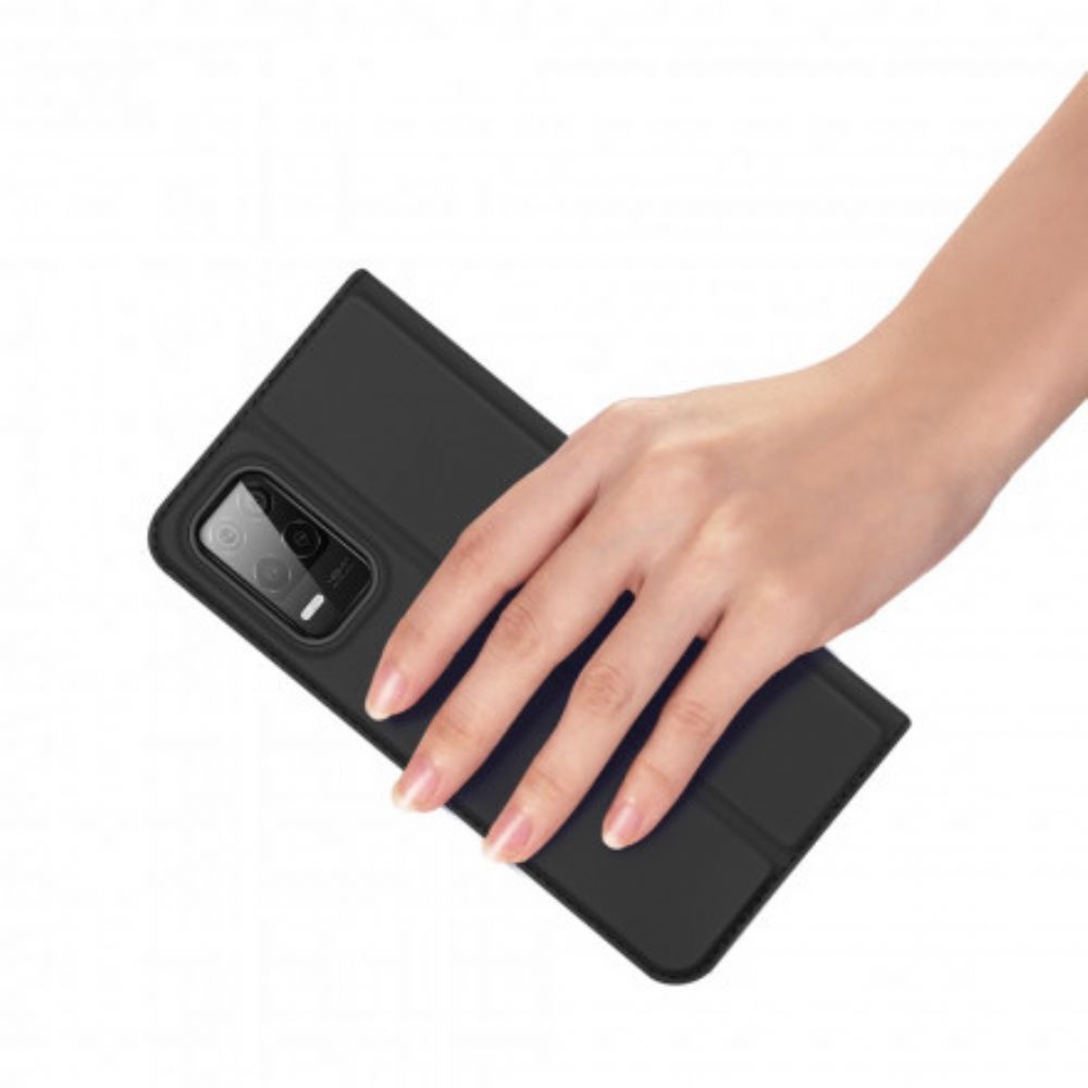 Schutzhülle Für Realme 8 5G Flip Case Skin Pro Dux Ducis