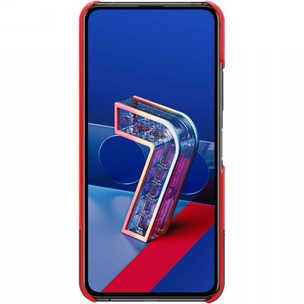 Handyhülle Für Asus Zenfone 7 / 7 Pro Imak Ruiyi-serie Ledereffekt