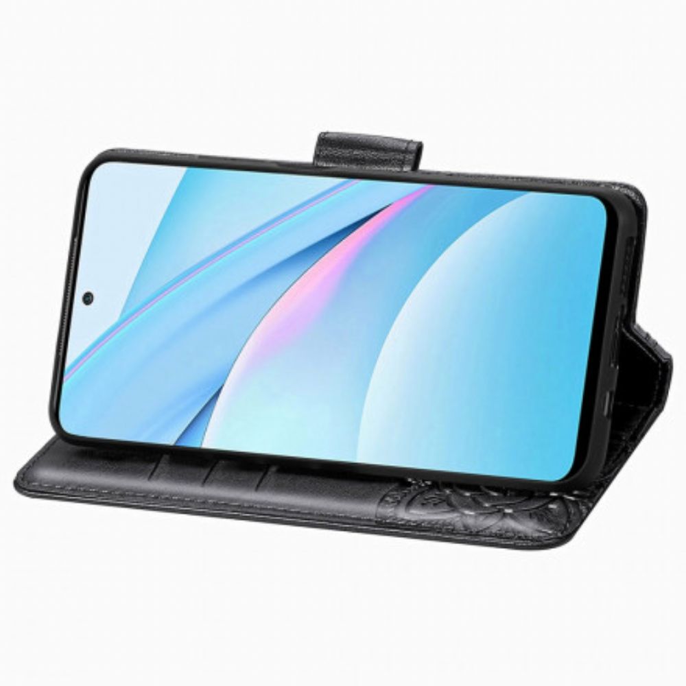 Flip Case Für Xiaomi Mi 10T Lite / Redmi Note 9 Pro 5G Halbe Schmetterlinge