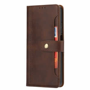 Flip Case Für Xiaomi Mi 10T Lite / Redmi Note 9 Pro 5G Mit Riemen