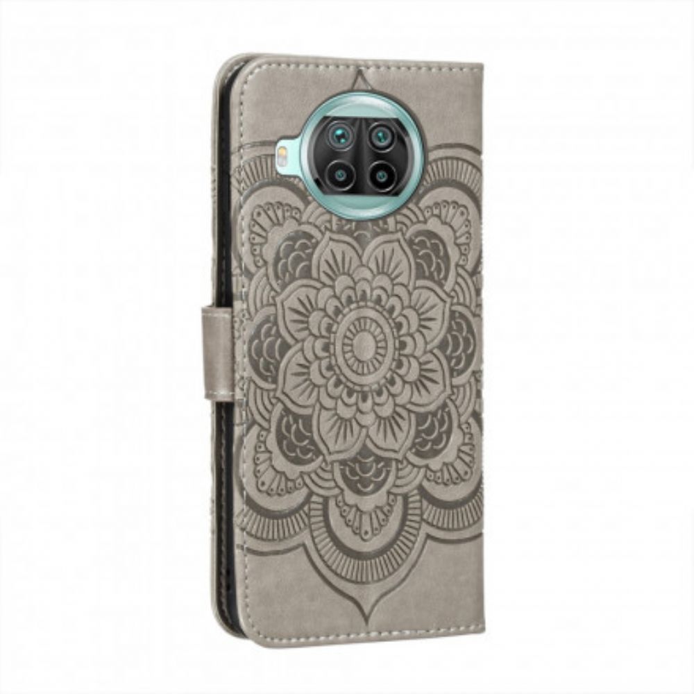 Flip Case Für Xiaomi Mi 10T Lite / Redmi Note 9 Pro 5G Vollständiges Mandala