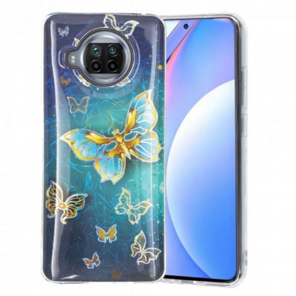 Hülle Für Xiaomi Mi 10T Lite / Redmi Note 9 Pro 5G Schmetterlings-design