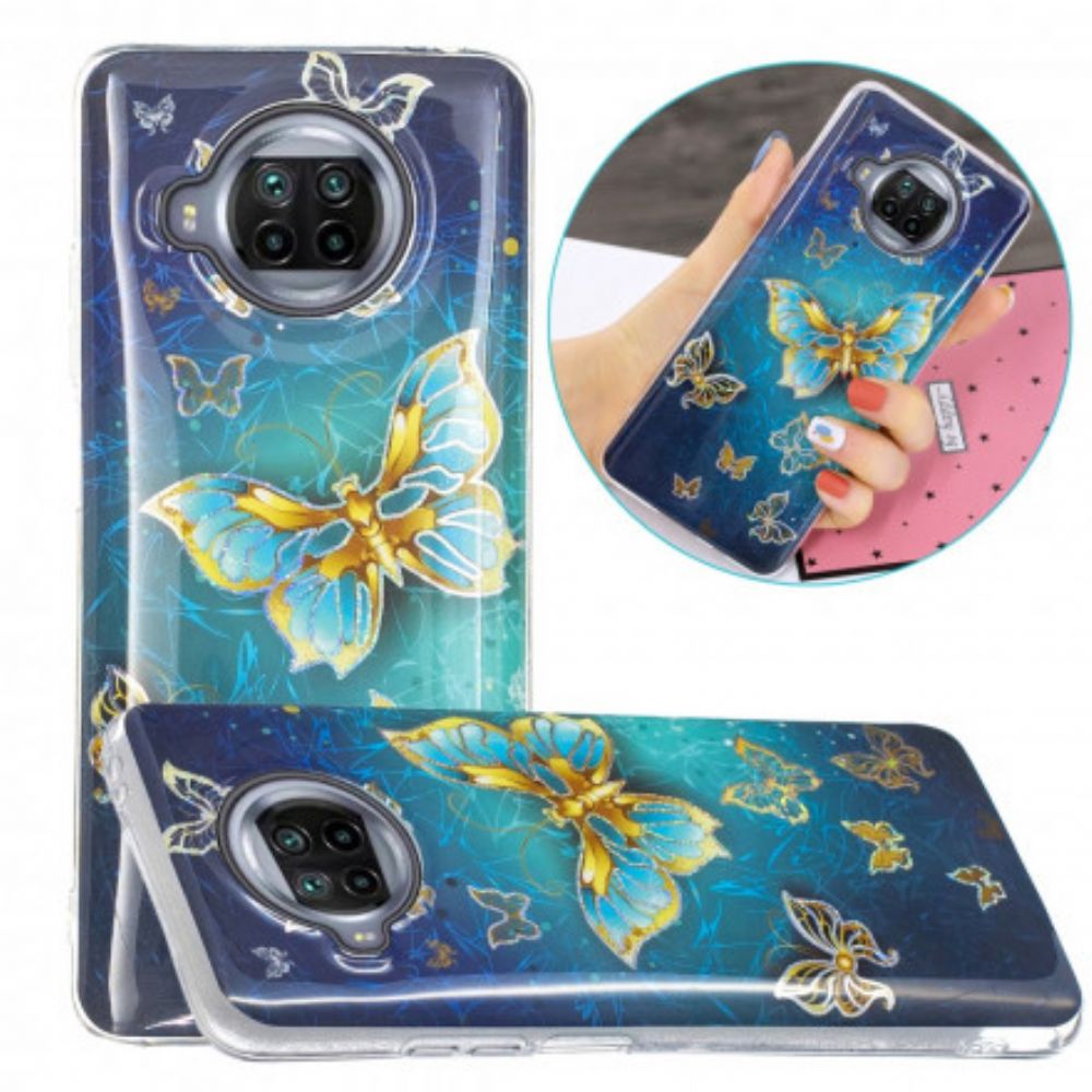 Hülle Für Xiaomi Mi 10T Lite / Redmi Note 9 Pro 5G Schmetterlings-design