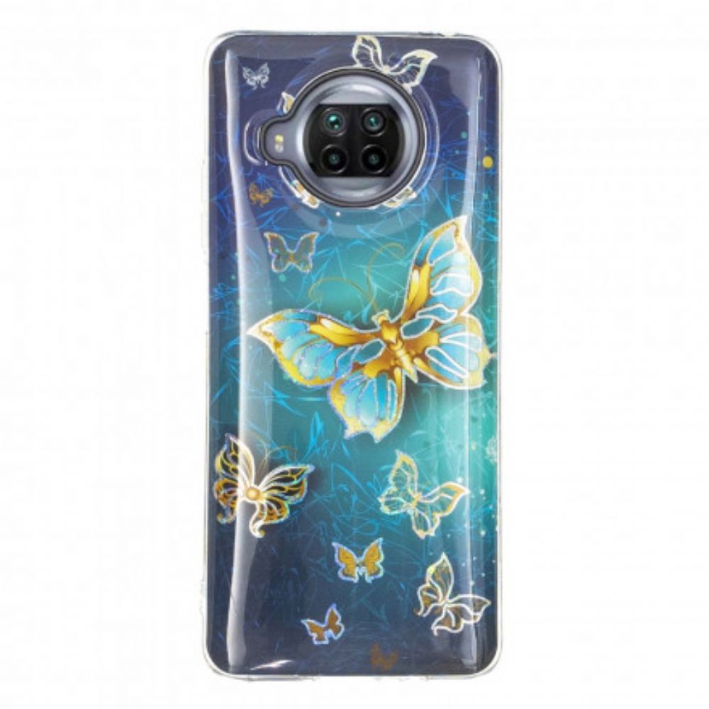 Hülle Für Xiaomi Mi 10T Lite / Redmi Note 9 Pro 5G Schmetterlings-design