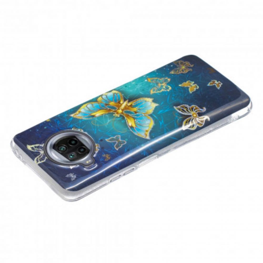 Hülle Für Xiaomi Mi 10T Lite / Redmi Note 9 Pro 5G Schmetterlings-design