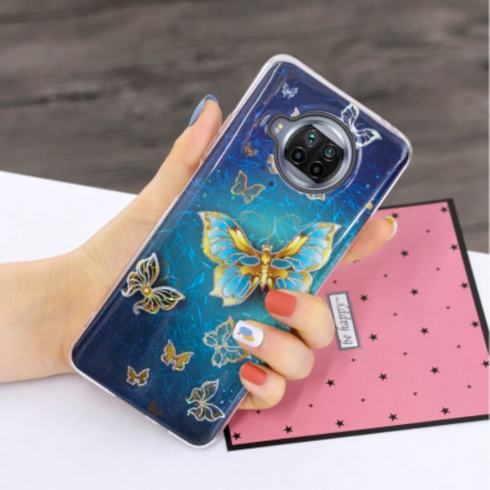 Hülle Für Xiaomi Mi 10T Lite / Redmi Note 9 Pro 5G Schmetterlings-design