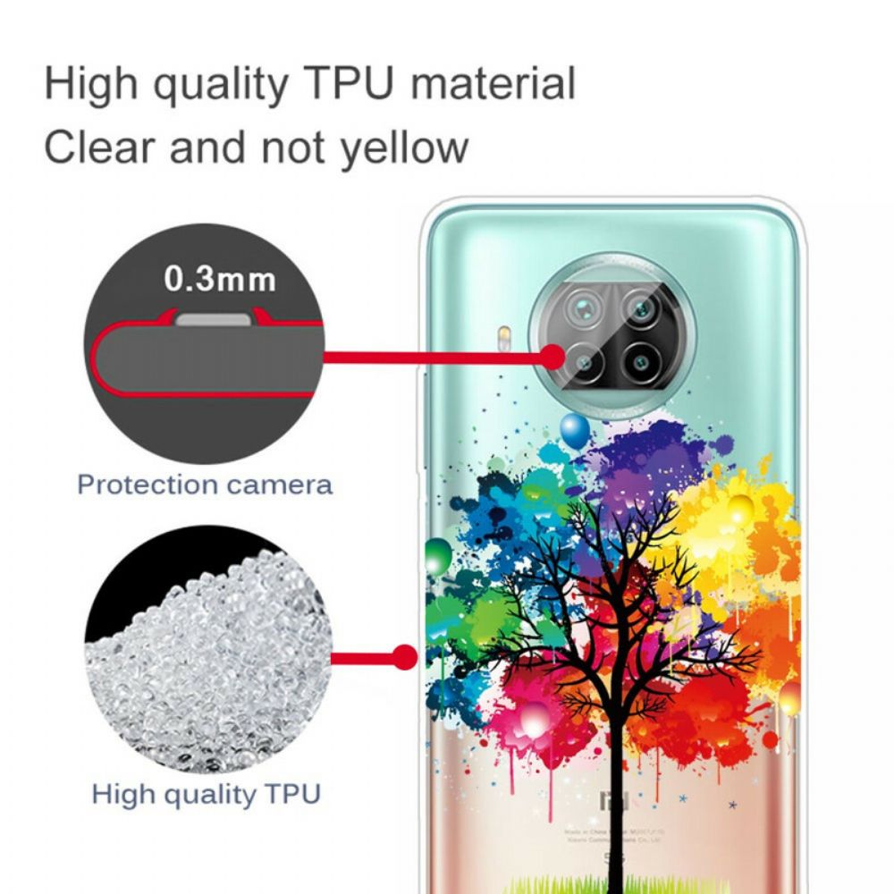 Hülle Für Xiaomi Mi 10T Lite / Redmi Note 9 Pro 5G Transparenter Baum