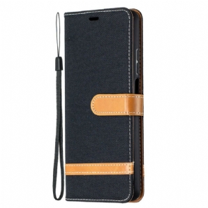 Lederhüllen Für Xiaomi Mi 10T Lite / Redmi Note 9 Pro 5G Stoff