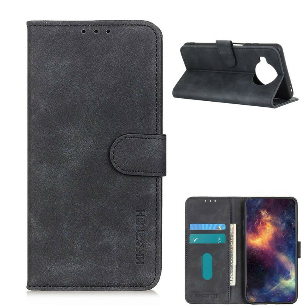 Lederhüllen Für Xiaomi Mi 10T Lite / Redmi Note 9 Pro 5G Vintage Ledereffekt Khazneh