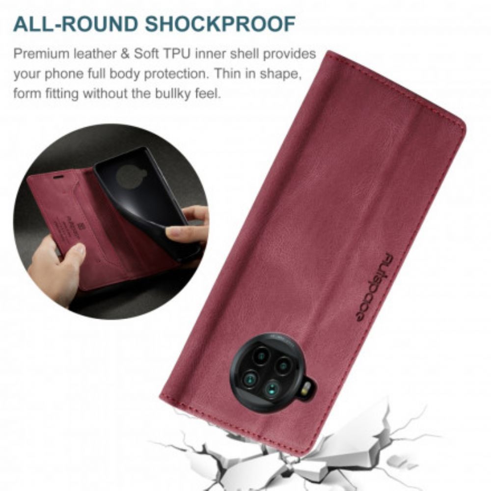 Schutzhülle Für Xiaomi Mi 10T Lite / Redmi Note 9 Pro 5G Flip Case Autspace Rfid-serie