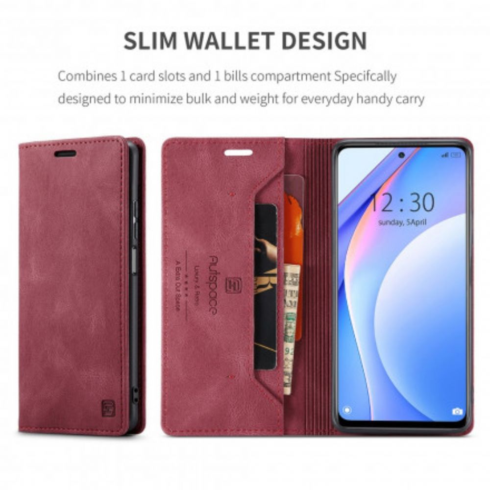 Schutzhülle Für Xiaomi Mi 10T Lite / Redmi Note 9 Pro 5G Flip Case Autspace Rfid-serie