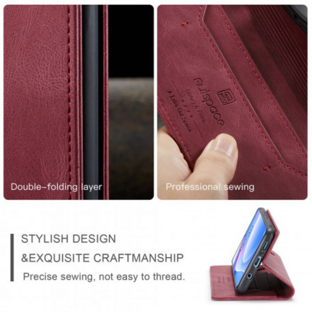 Schutzhülle Für Xiaomi Mi 10T Lite / Redmi Note 9 Pro 5G Flip Case Autspace Rfid-serie