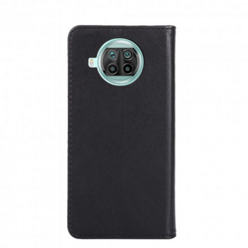 Schutzhülle Für Xiaomi Mi 10T Lite / Redmi Note 9 Pro 5G Flip Case Lederoptik Mit Niete