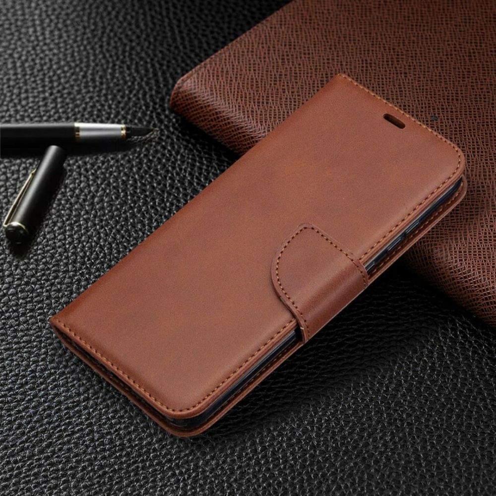 Flip Case Für Honor 9A Flip Case Glatter Schräglappen