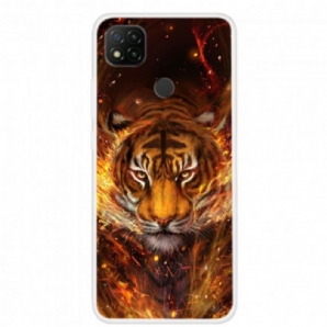 Hülle Für Xiaomi Redmi 9C Feuertiger