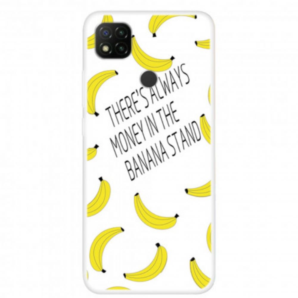 Hülle Für Xiaomi Redmi 9C Transparentes Bananengeld