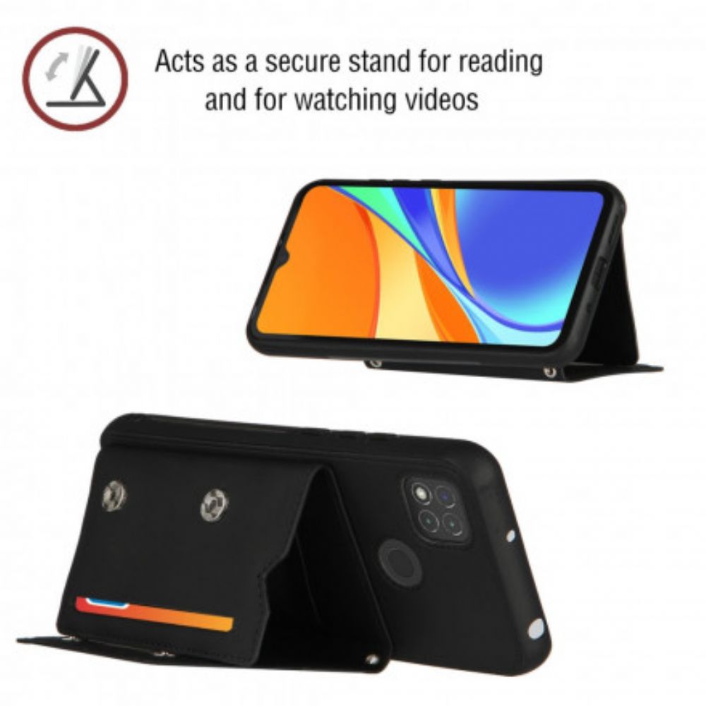 Hülle Für Xiaomi Redmi 9C Unterstützung Mehrerer Karten Im Freisprechmodus
