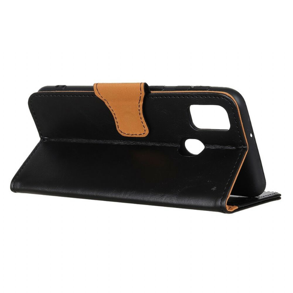 Lederhüllen Für Xiaomi Redmi 9C Flip Case Magnetklappe