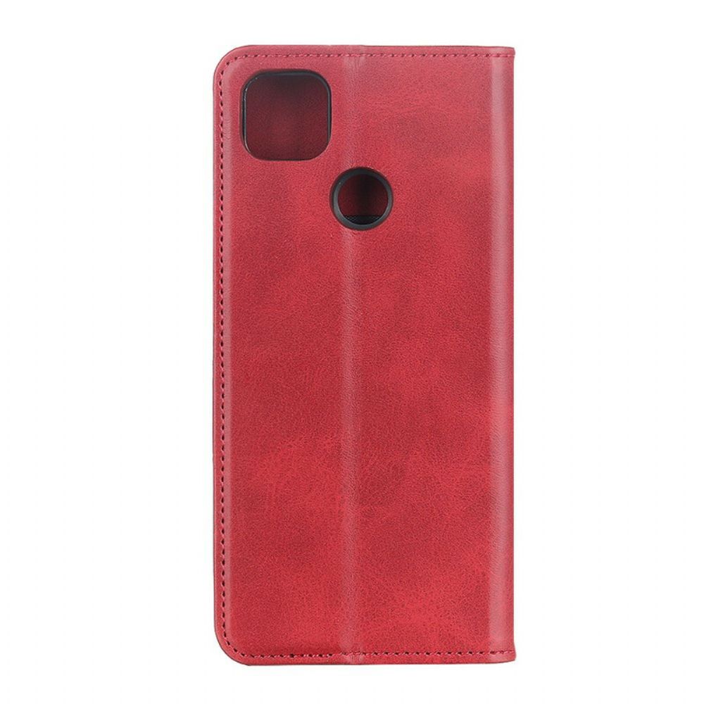 Schutzhülle Für Xiaomi Redmi 9C Flip Case Spaltleder