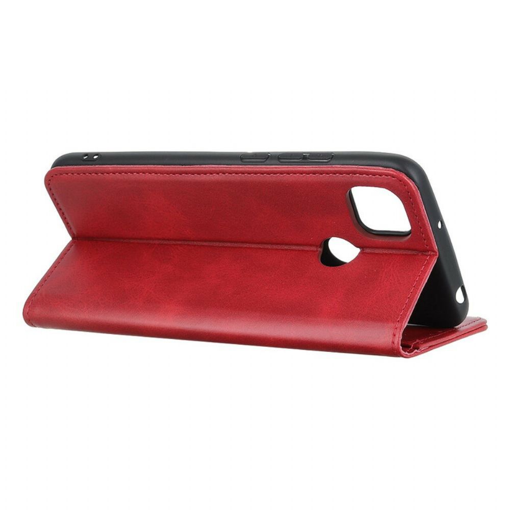 Schutzhülle Für Xiaomi Redmi 9C Flip Case Spaltleder